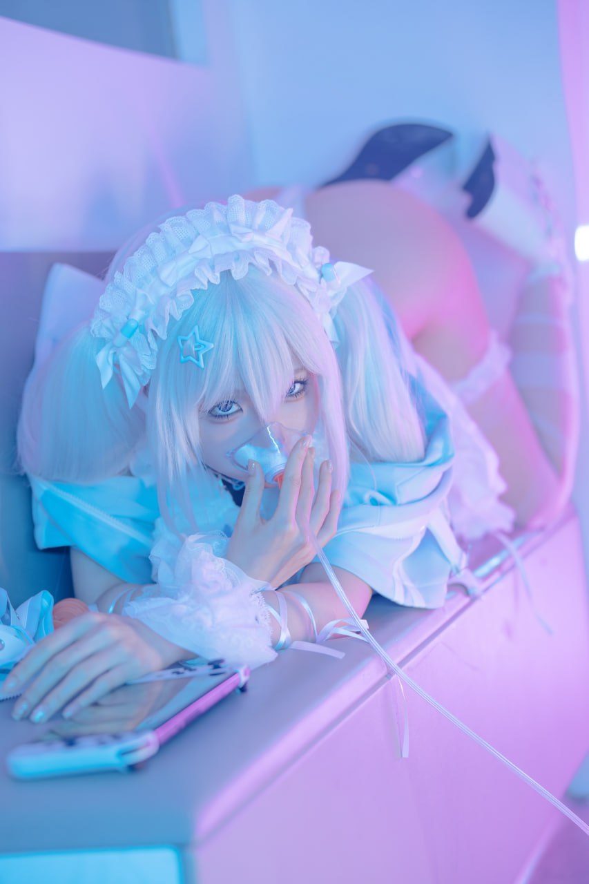 Chun Momo『水色』244P1V コスプレ写真セット