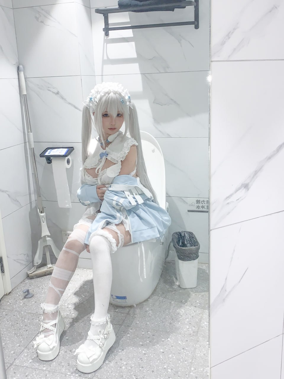 Chun Momo『水色』244P1V コスプレ写真セット