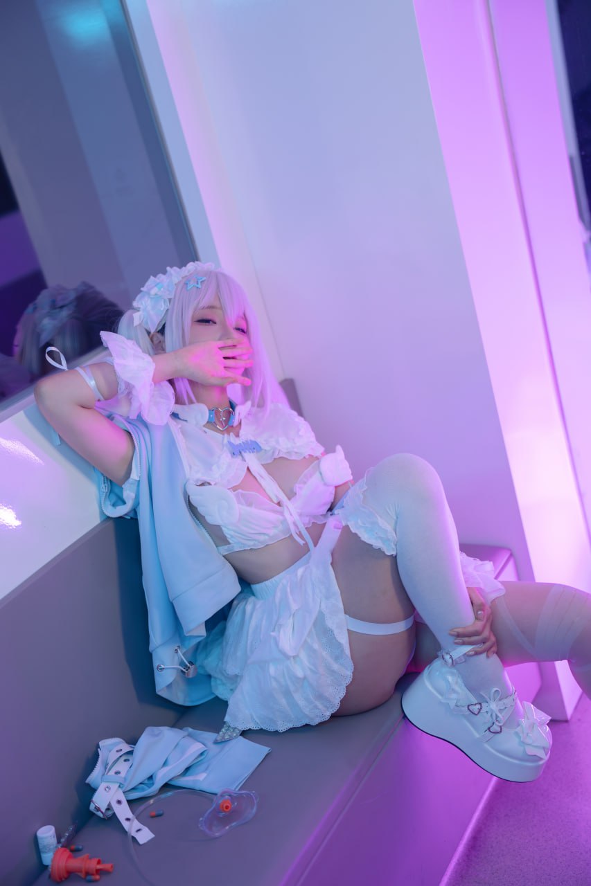 蠢沫沫《水色》244P1V Cosplay寫真套圖