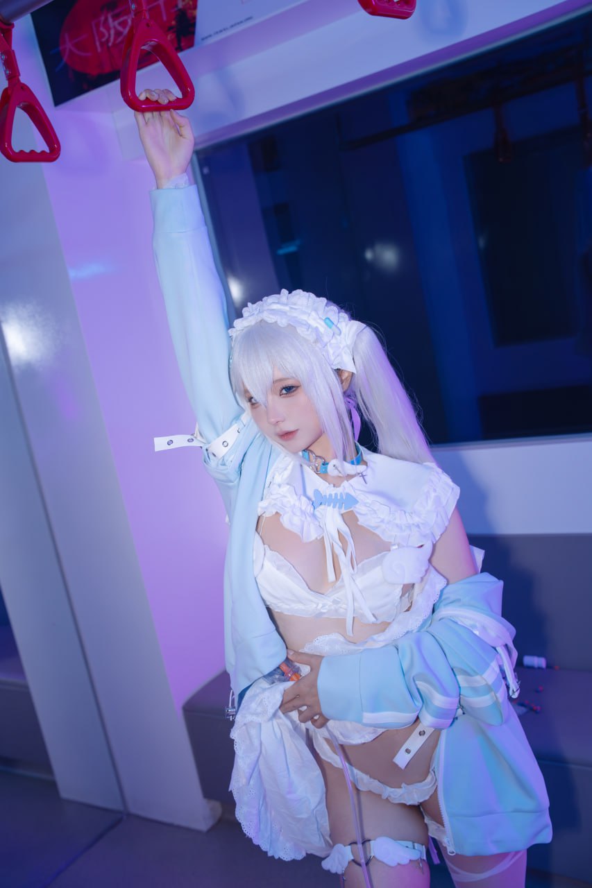 蠢沫沫《水色》244P1V Cosplay写真套图