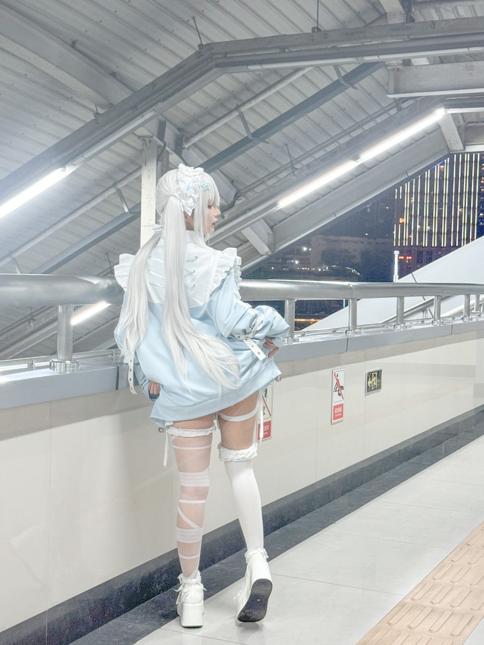 蠢沫沫《水色》244P1V Cosplay写真套图