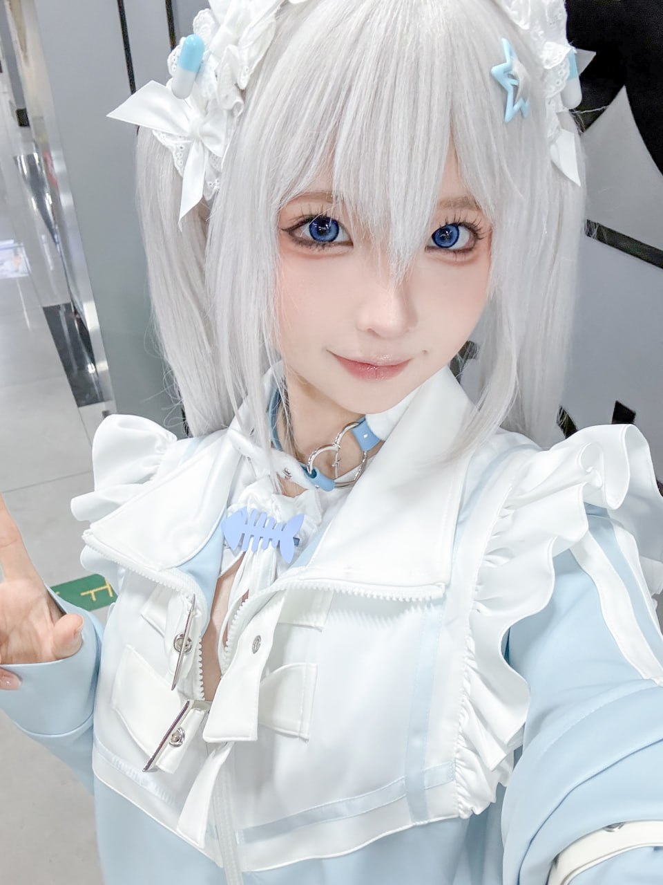 蠢沫沫《水色》244P1V Cosplay写真套图