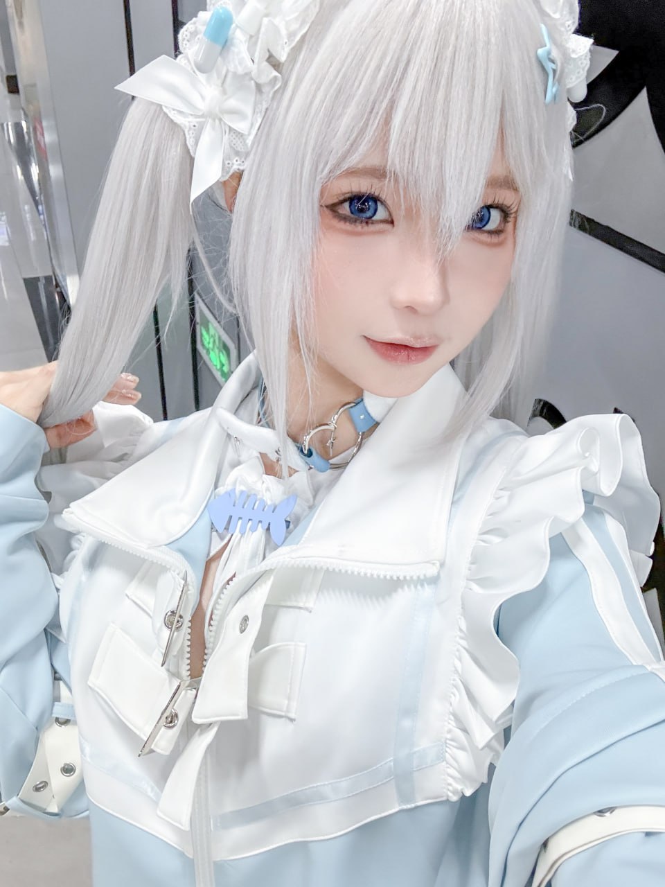 蠢沫沫《水色》244P1V Cosplay写真套图