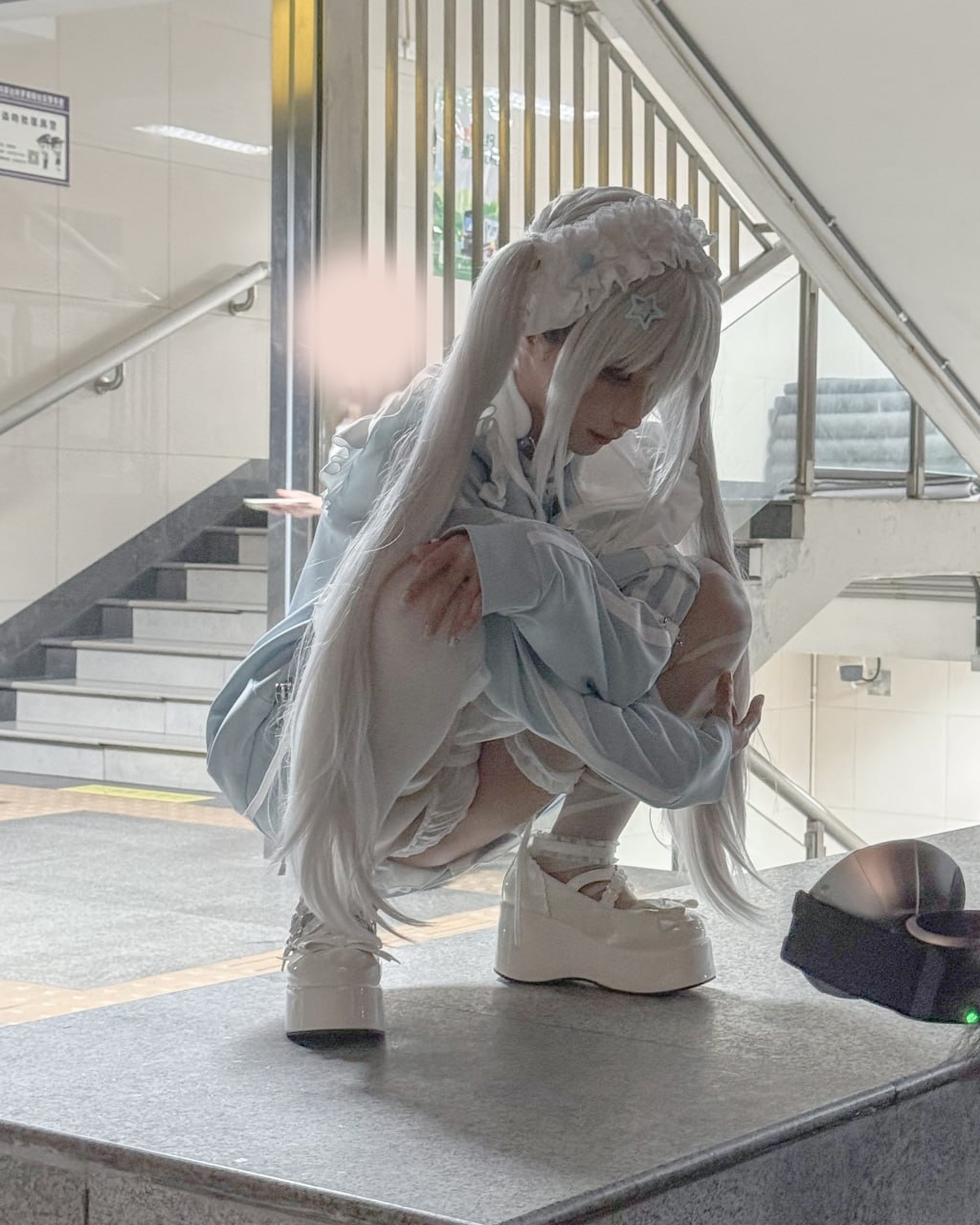 蠢沫沫《水色》244P1V Cosplay写真套图