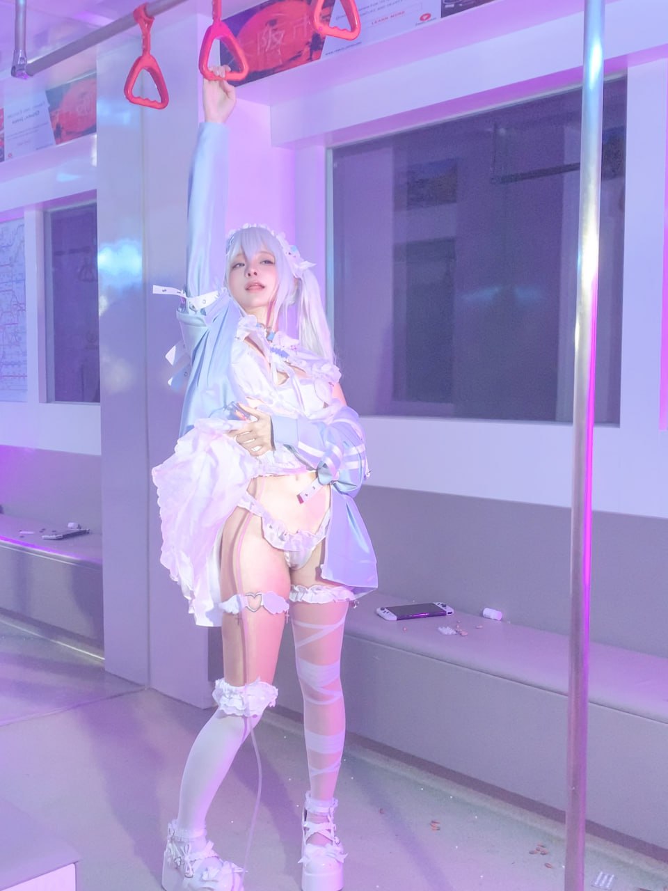 蠢沫沫《水色》244P1V Cosplay写真套图