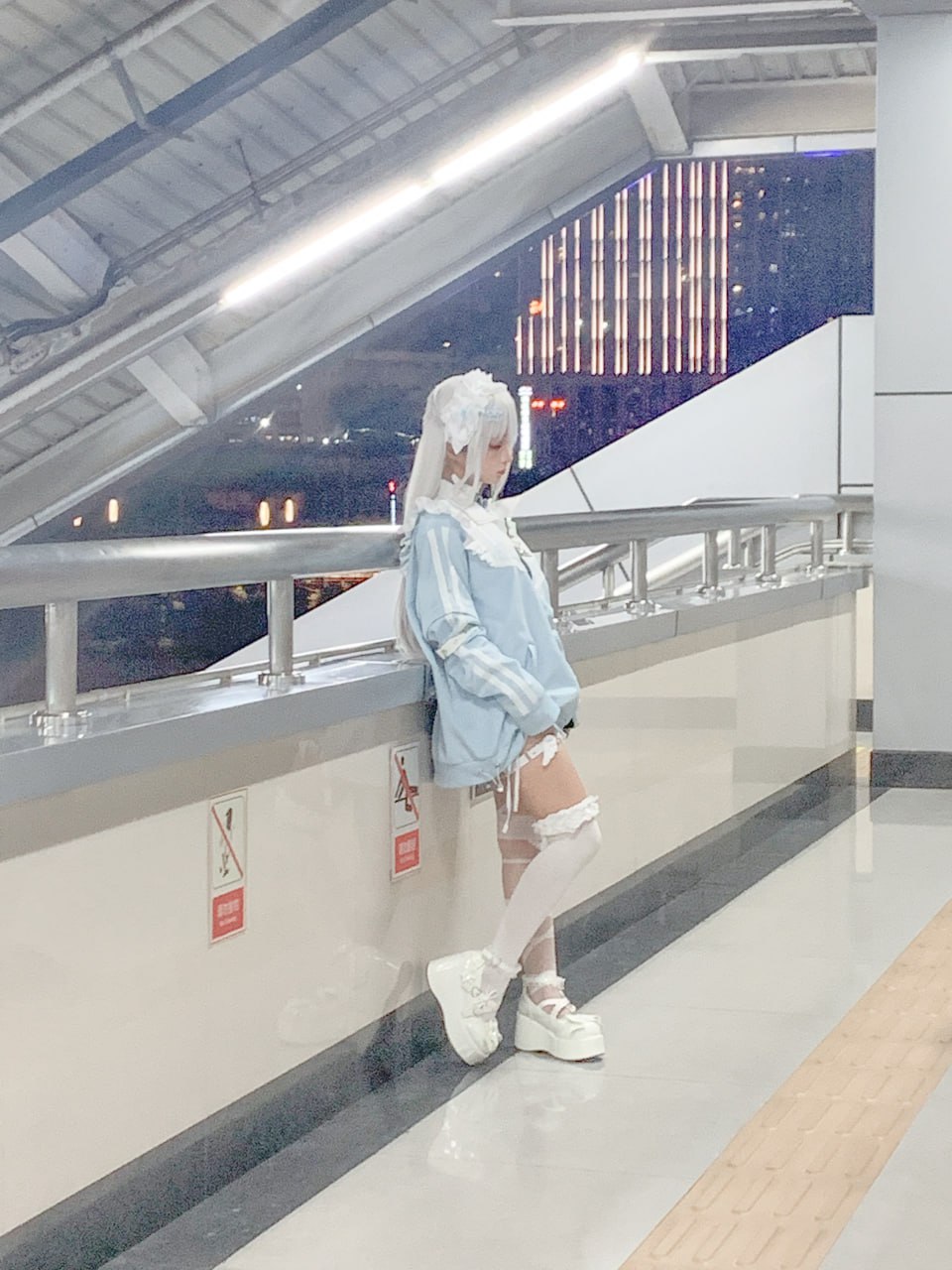 蠢沫沫《水色》244P1V Cosplay寫真套圖