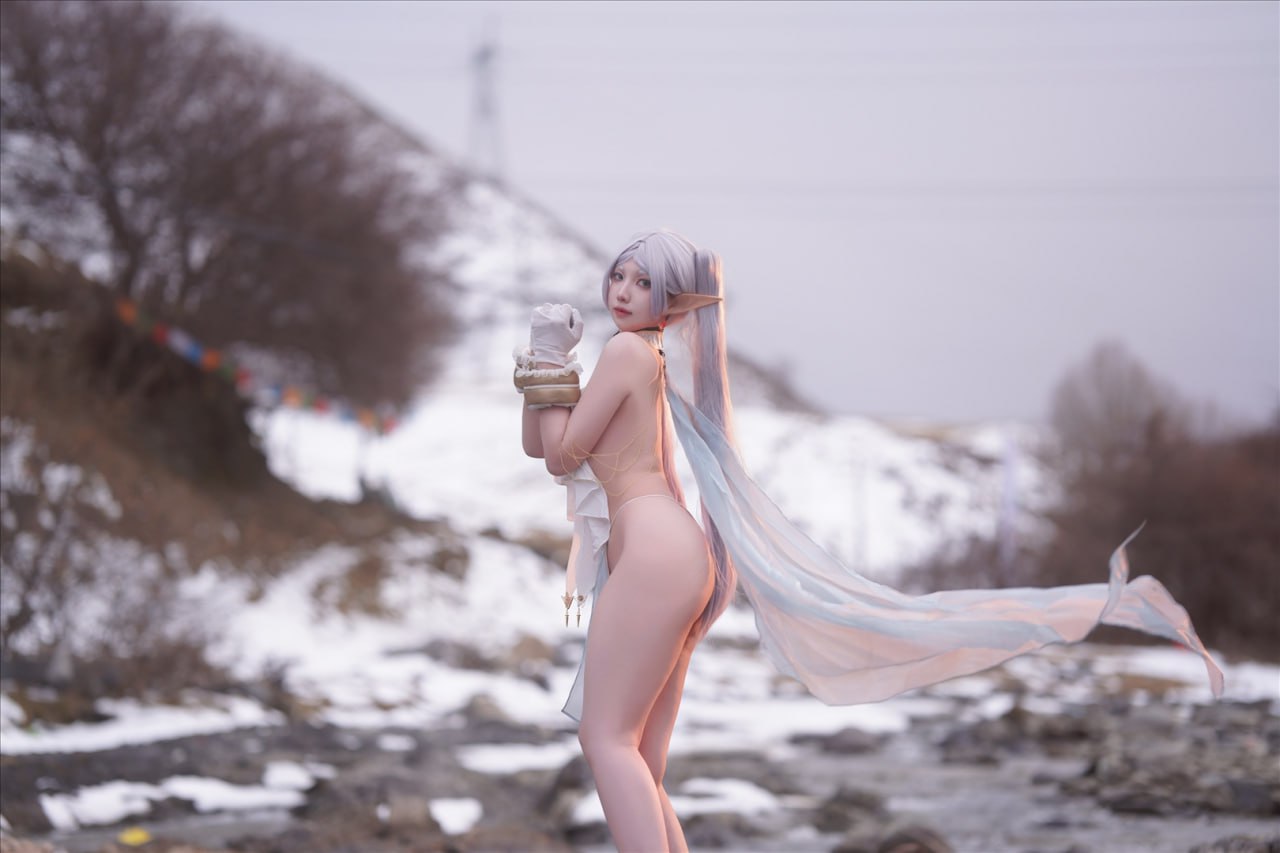 小和甜酒&橙風千雅 - 雪山 菲倫 芙莉蓮 88P