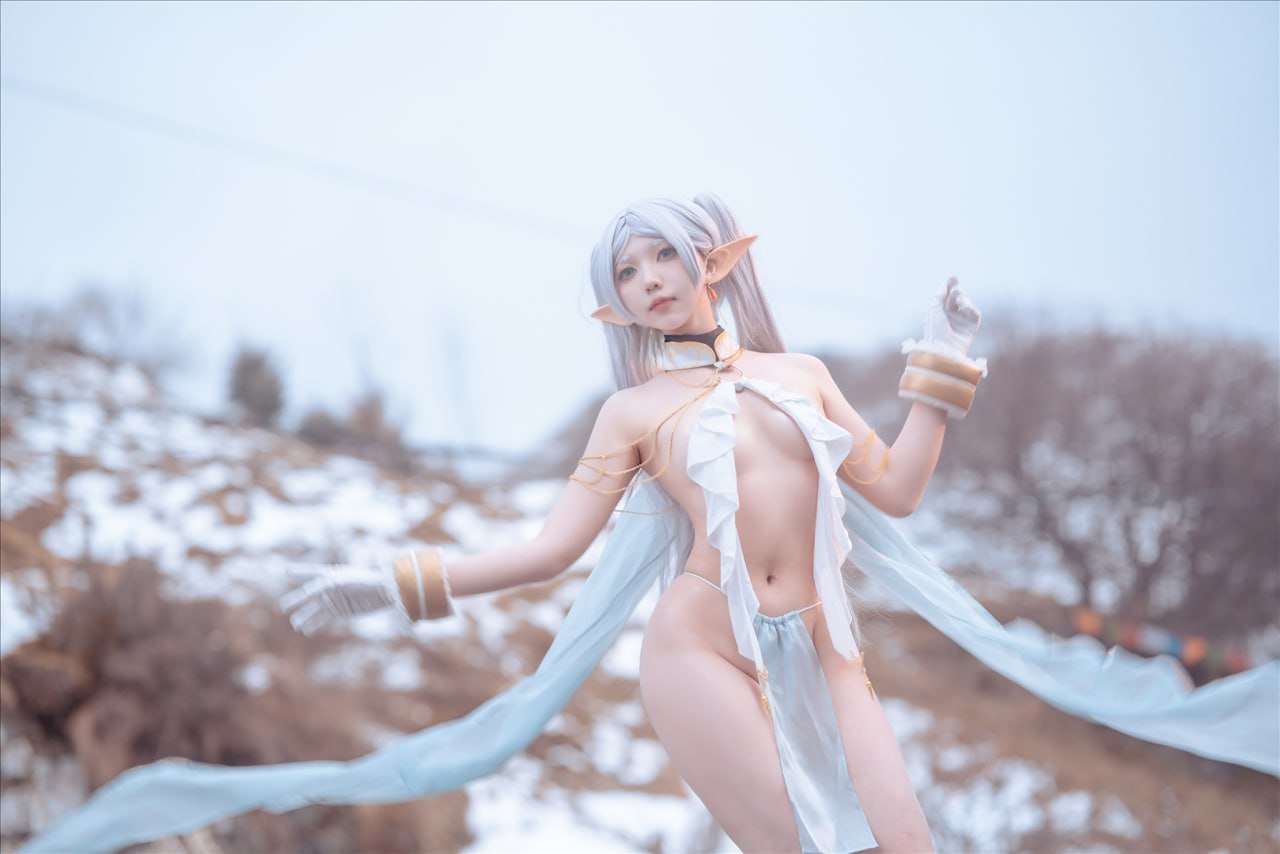 小和甜酒&橙風千雅 - 雪山 菲倫 芙莉蓮 88P