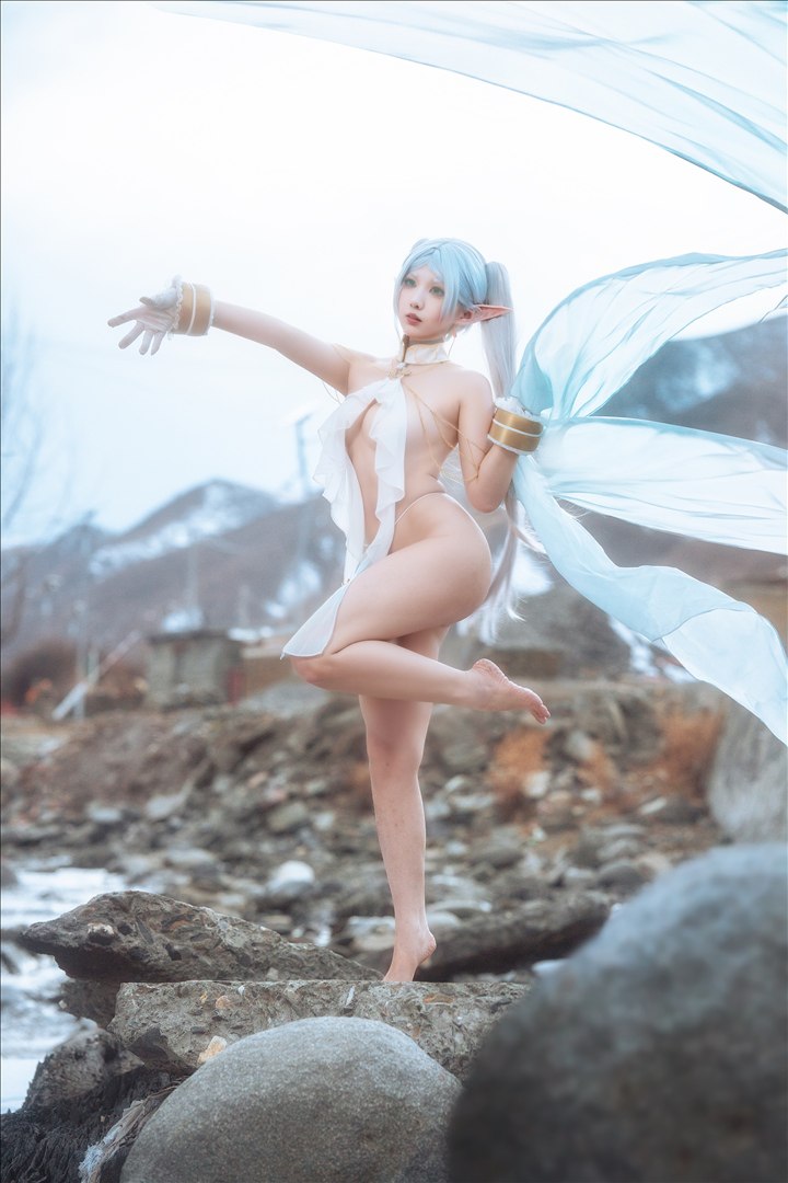 小和甜酒&橙風千雅 - 雪山 菲倫 芙莉蓮 88P