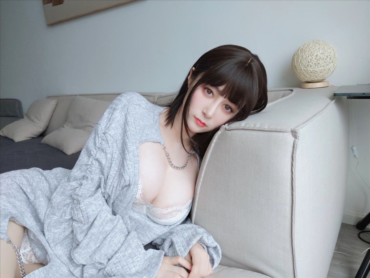 백은81 - 셀카 회색 테마 165P