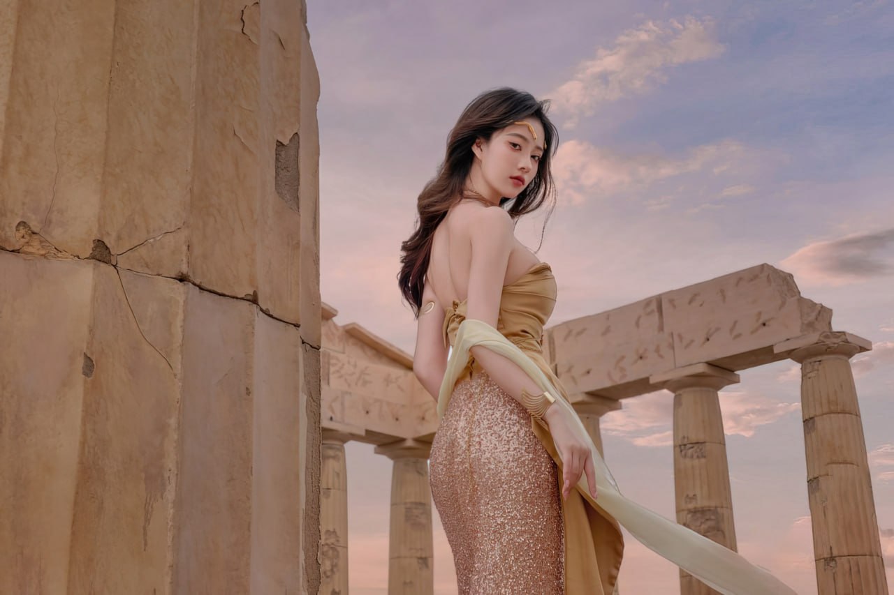 Niannian Nnian 폐허 글래머 화보