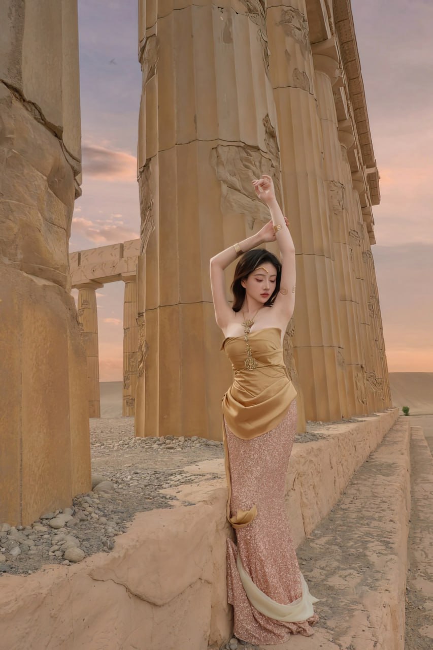 Niannian Nnian 폐허 글래머 화보