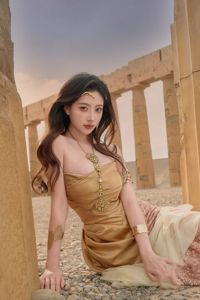 Niannian Nnian 폐허 글래머 화보