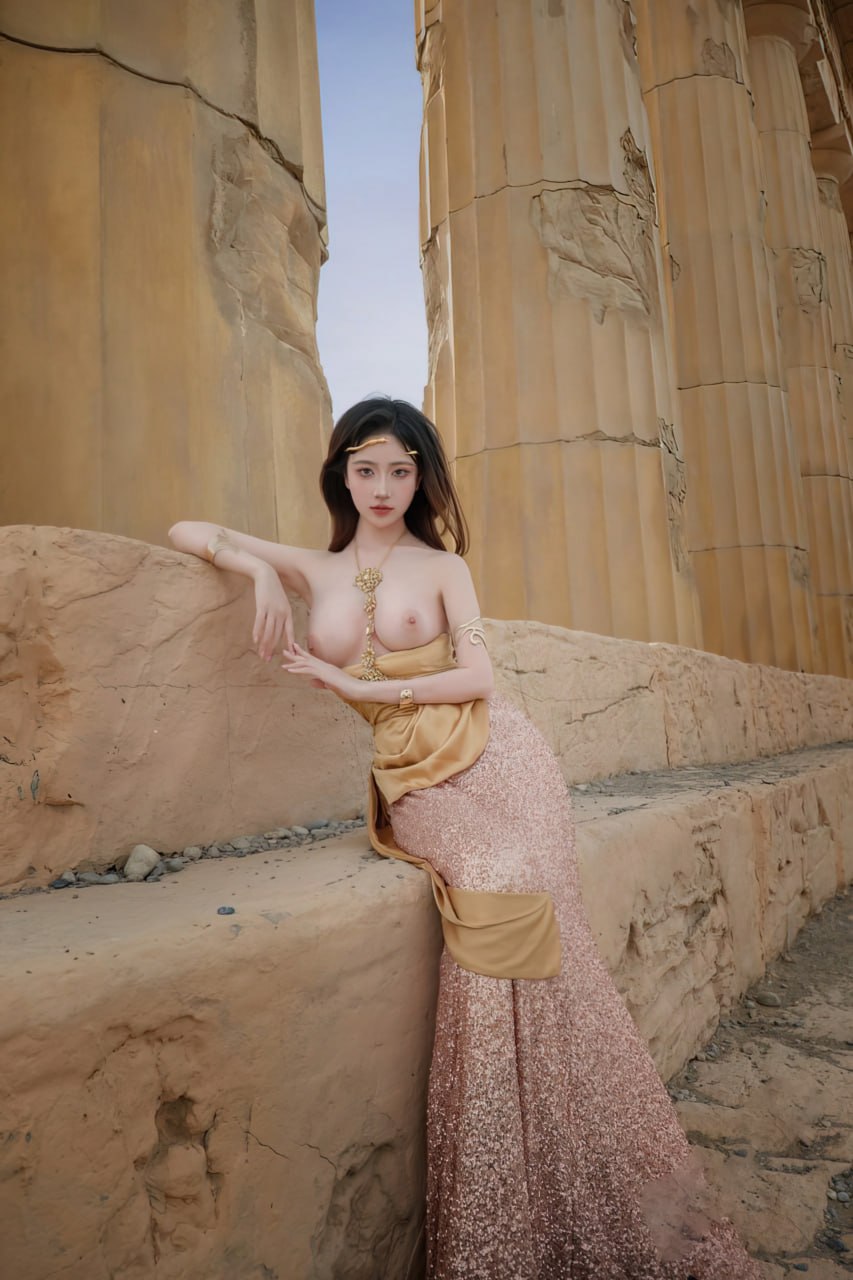 Niannian Nnian 폐허 글래머 화보