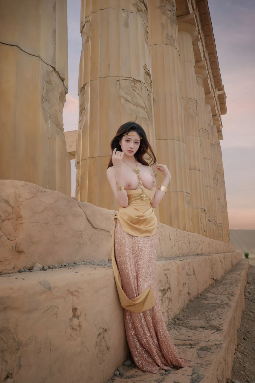Niannian Nnian 폐허 글래머 화보