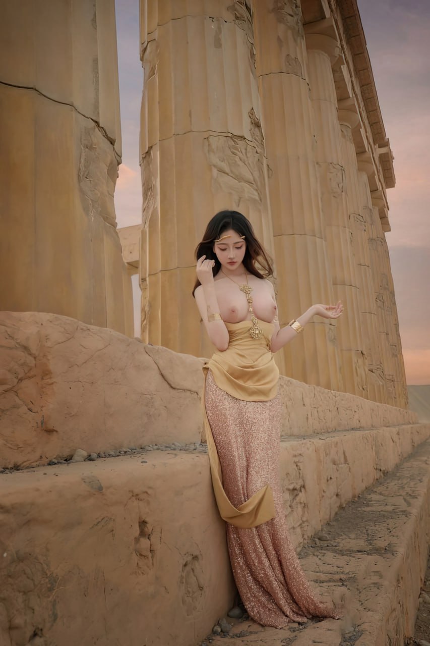 Niannian Nnian 폐허 글래머 화보