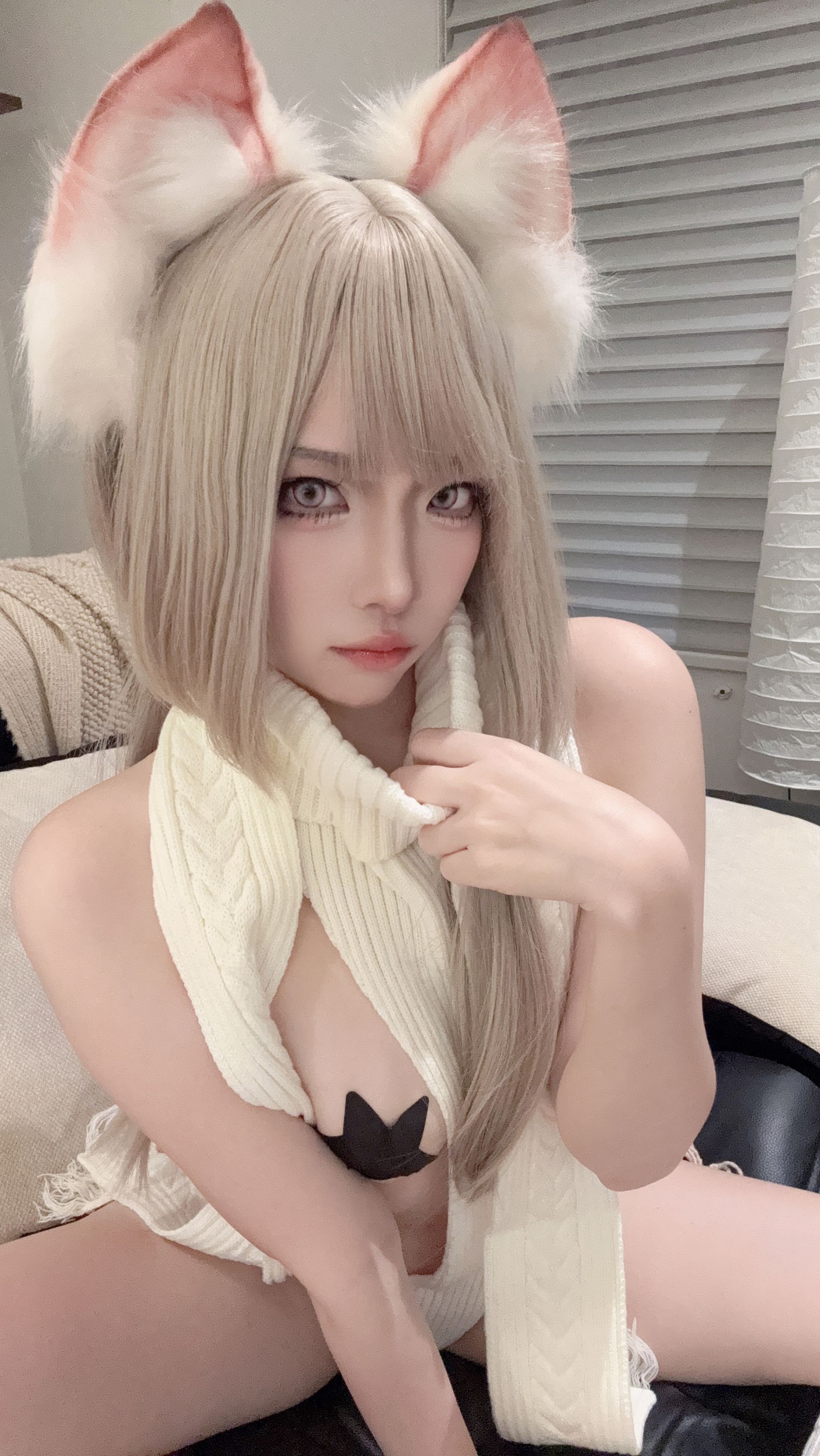 สองซะนิซะ - เซลฟี่แมวขาว30P1V