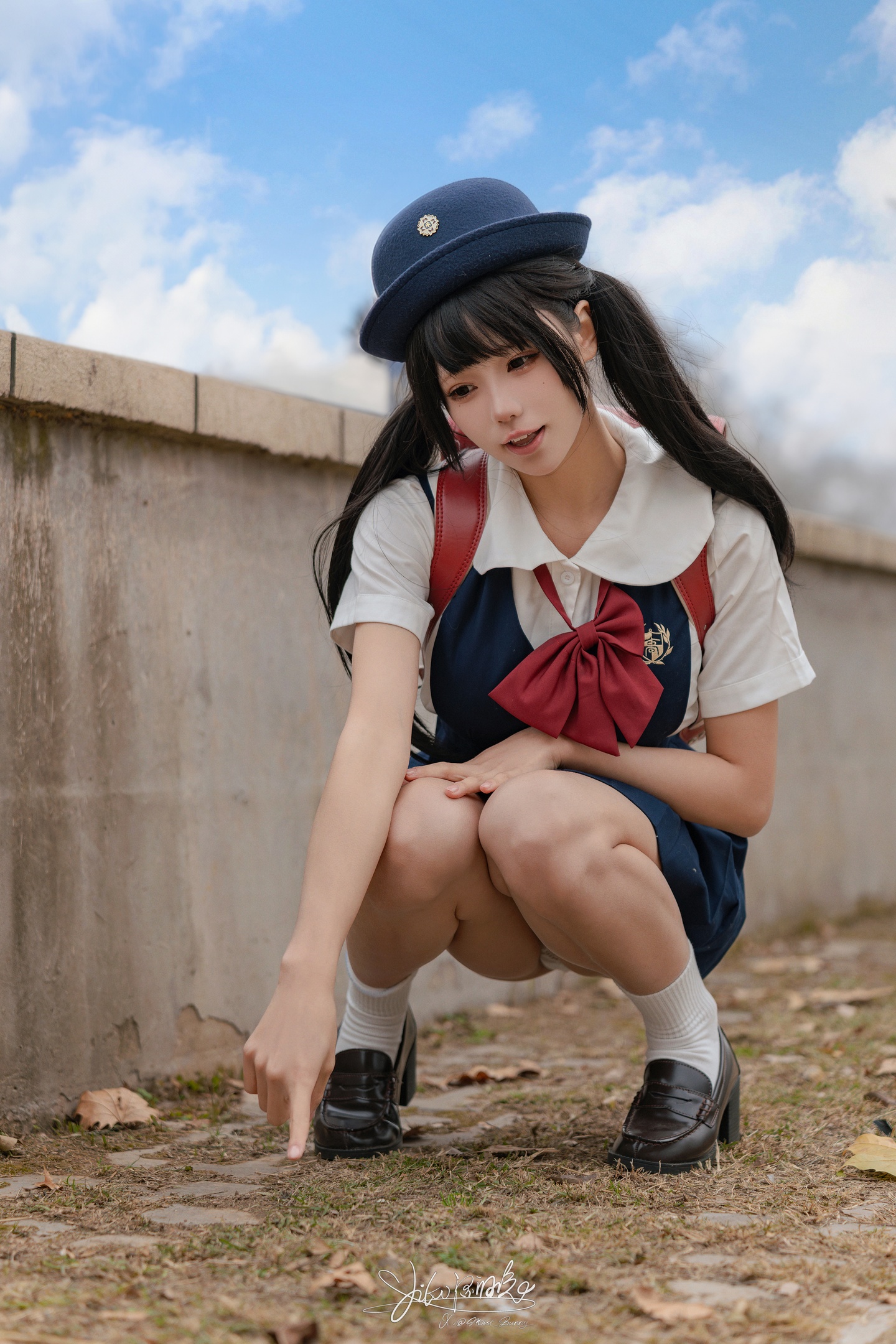 Yiko濕潤兔咬人小小兔- 9月作品『捕獲水手服』小劇場77P1V