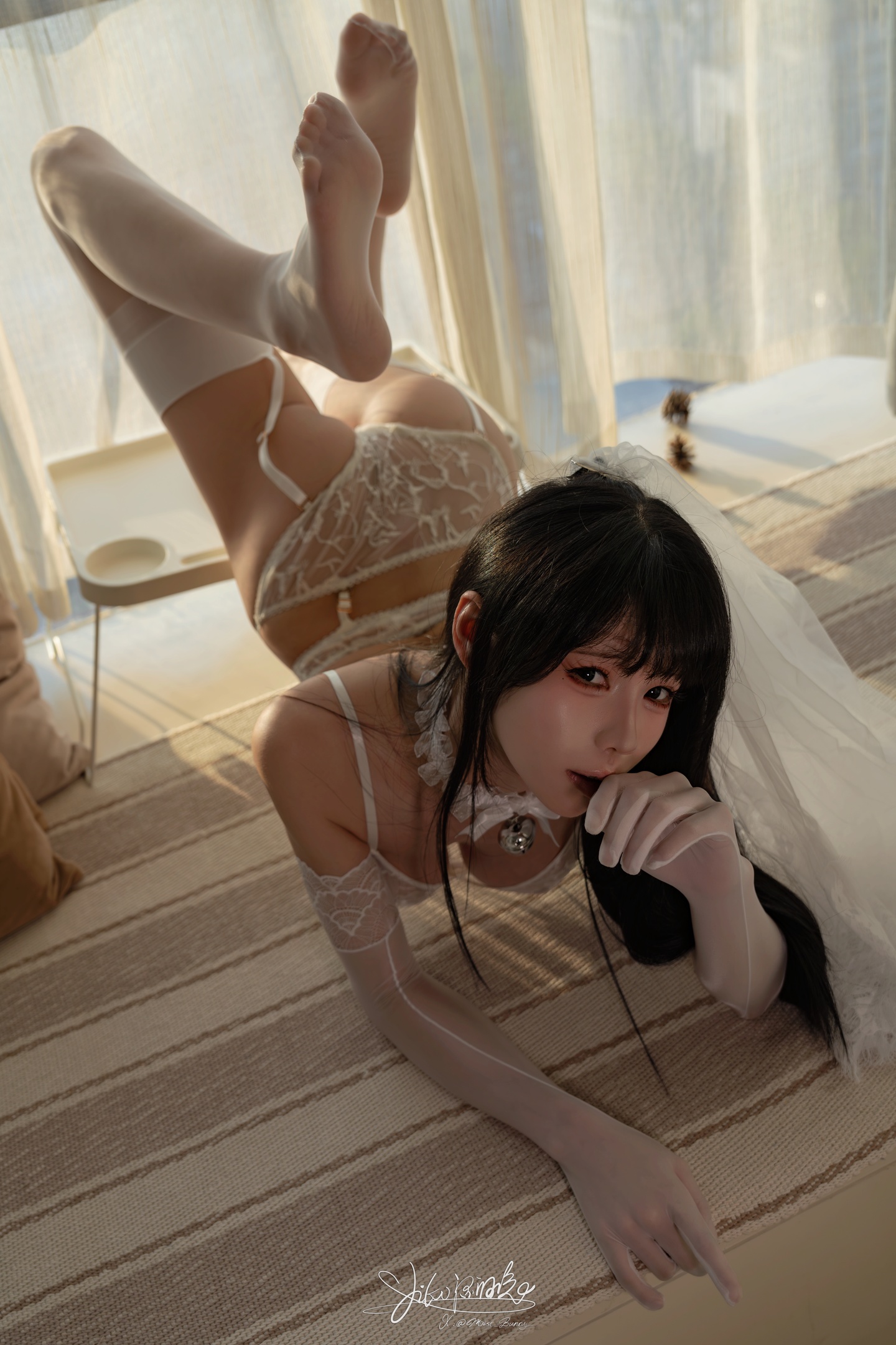 Yaoyikoutuniang / Yiko Yiko湿润兔咬人小小兔梦中婚礼 Photo Set 72P1V
