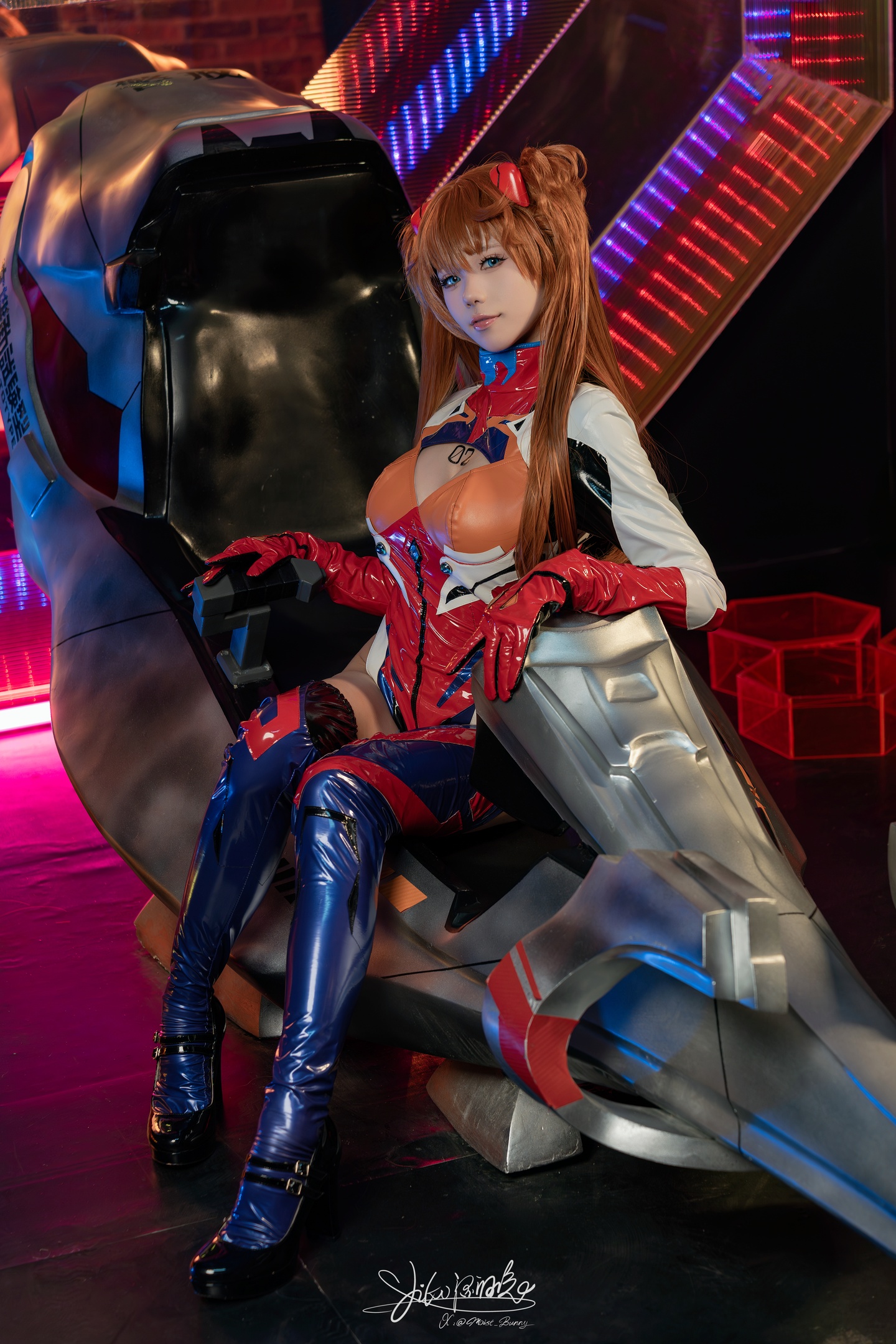 Yaoyikoutuniang / Yiko Yiko湿润兔（咬人小小兔） - 9月作品『明日香特殊作战』 拾光独白 Photo Set 82…