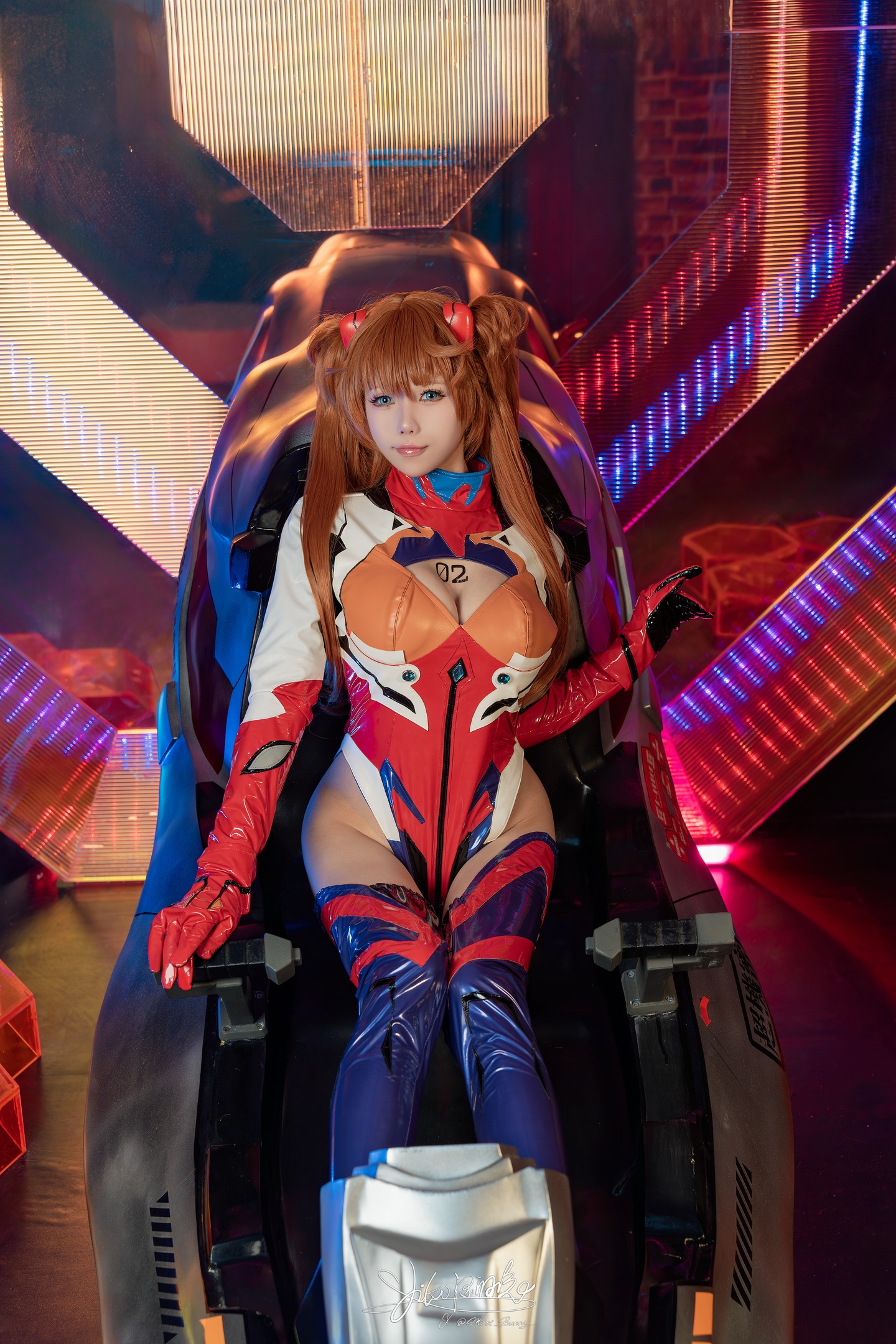 Yaoyikoutuniang / Yiko Yiko湿润兔（咬人小小兔） - 9月作品『明日香特殊作战』 拾光独白 Photo Set 82…