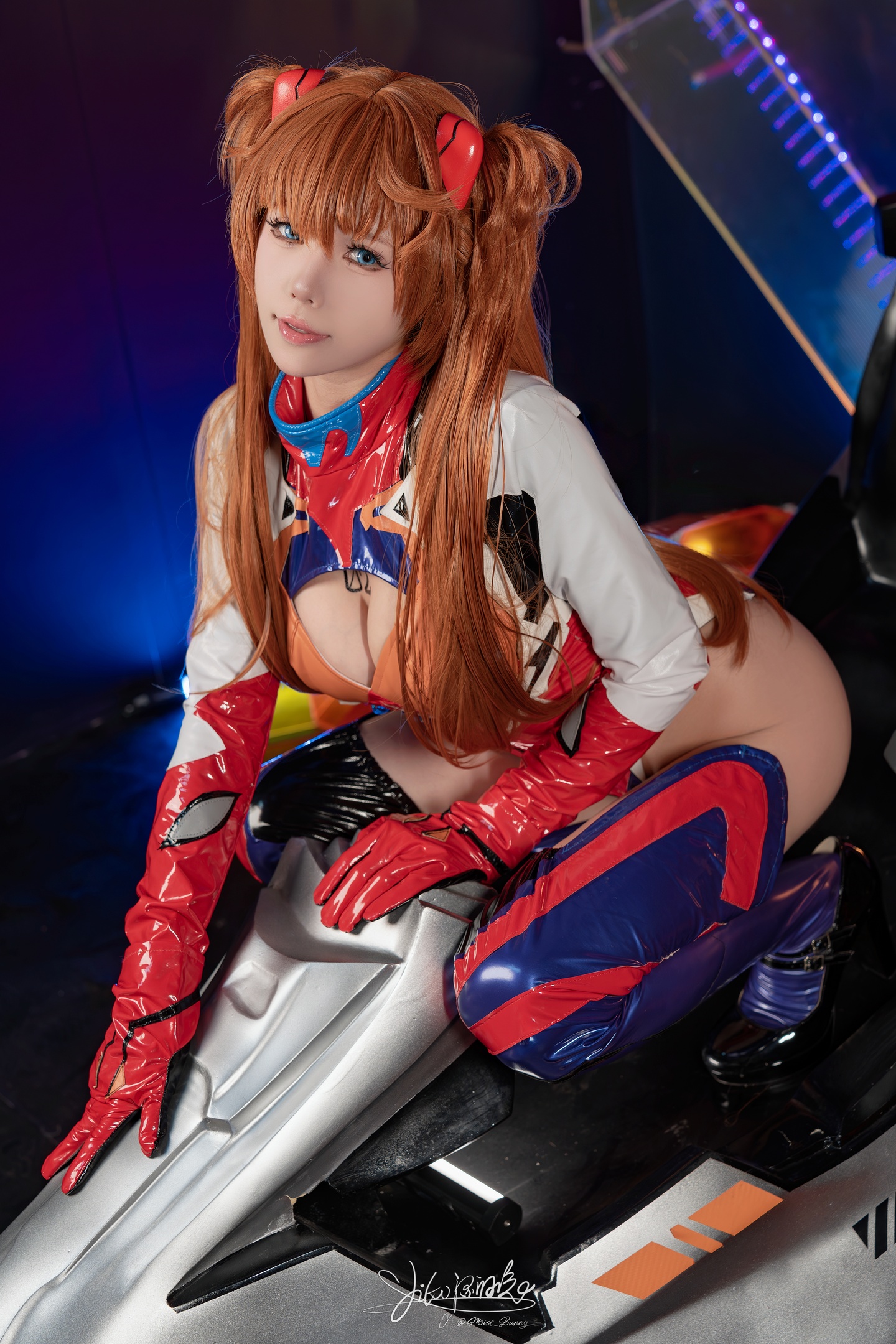 咬一口兔娘 Yiko湿润兔（咬人小小兔） - 9月作品『明日香特殊作战』 拾光独白 写真セット 82P1V