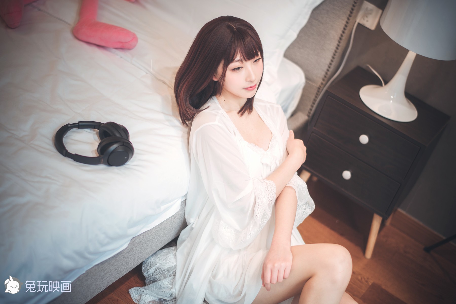 Cosplay Rabbit Play Movie Home Girlfriend