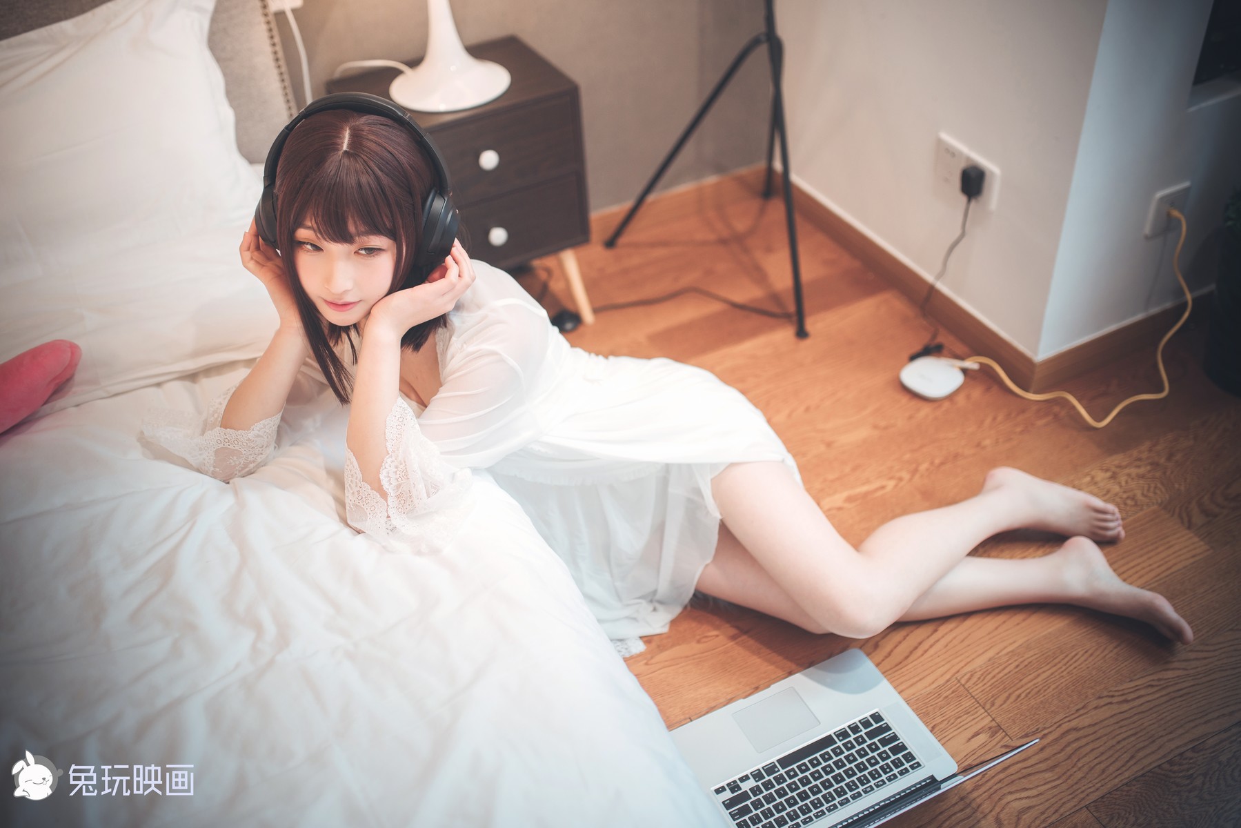 Cosplay Rabbit Play Movie Home Girlfriend