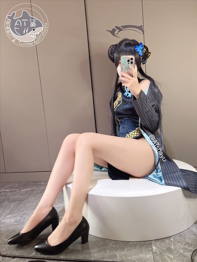 AT Shark - Blue Archive Himesaki Áo dài 30P