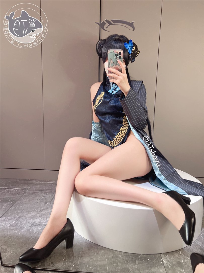 AT Shark - Blue Archive Himesaki Áo dài 30P