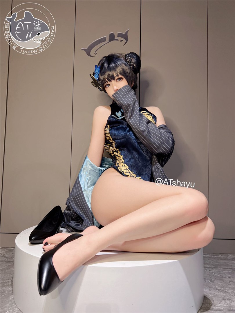 AT Shark - Blue Archive Himesaki Áo dài 30P