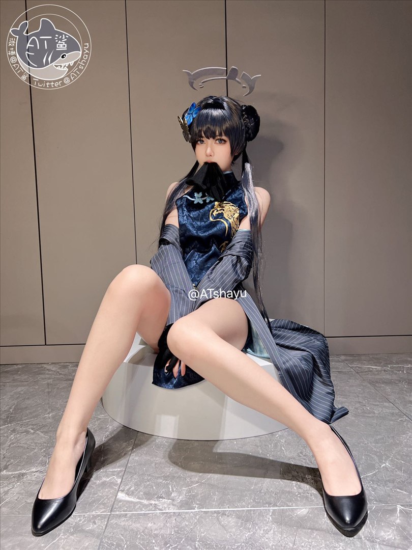 AT Shark - Blue Archive Himesaki Áo dài 30P