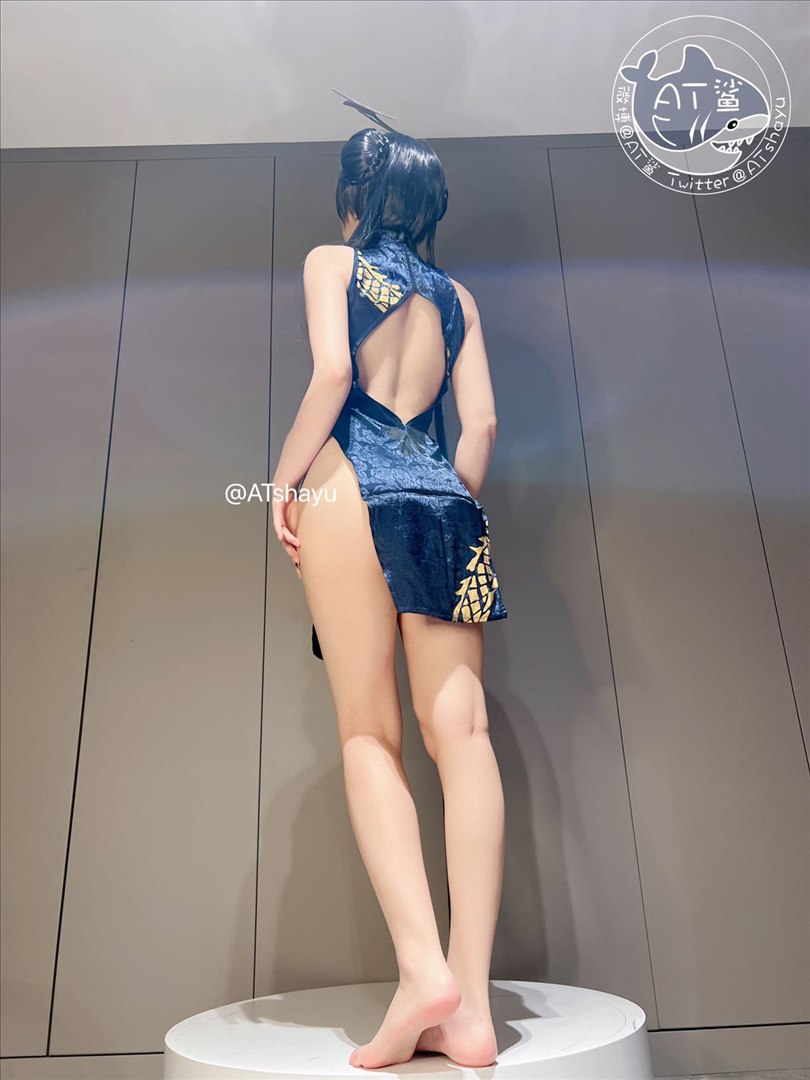 AT Shark - Blue Archive Himesaki Áo dài 30P