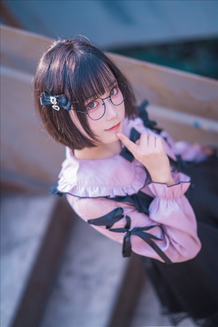 lunananya - Black Silk Landmine Girl 26P