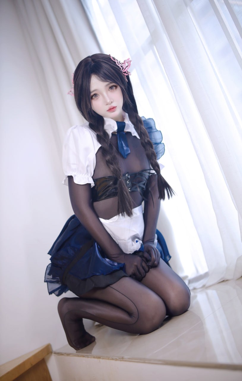 Crazy Cat ss Maid Agent Cosplay