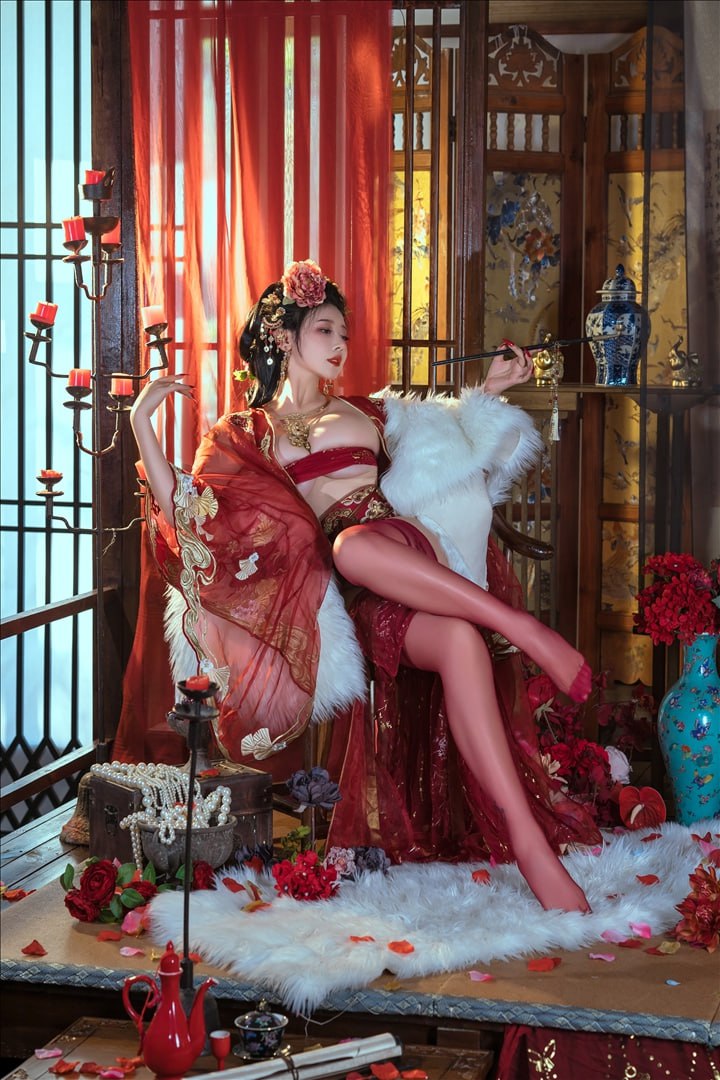 奶桃桃 & 奈汐醬nice - 青樓韻事 120P1V