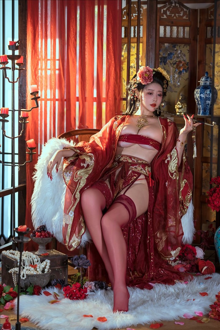 奶桃桃 & 奈汐醬nice - 青樓韻事 120P1V