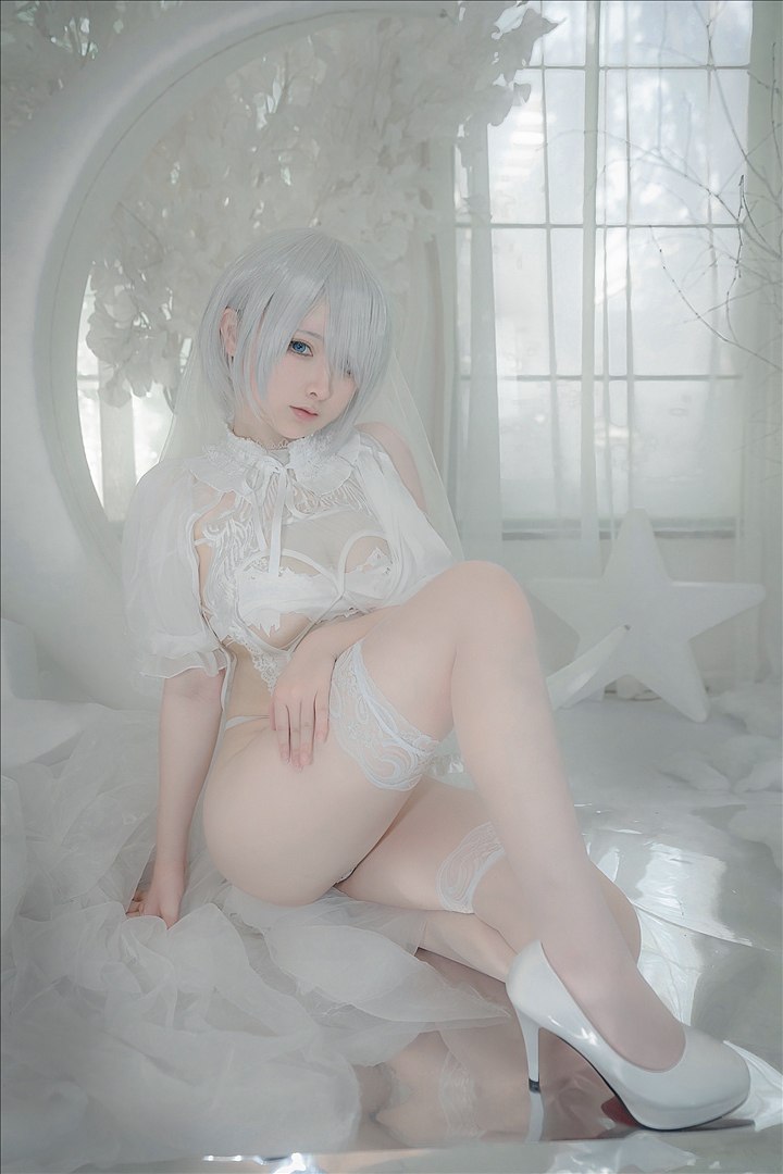 樱梨梨 - 2B白花嫁 24P