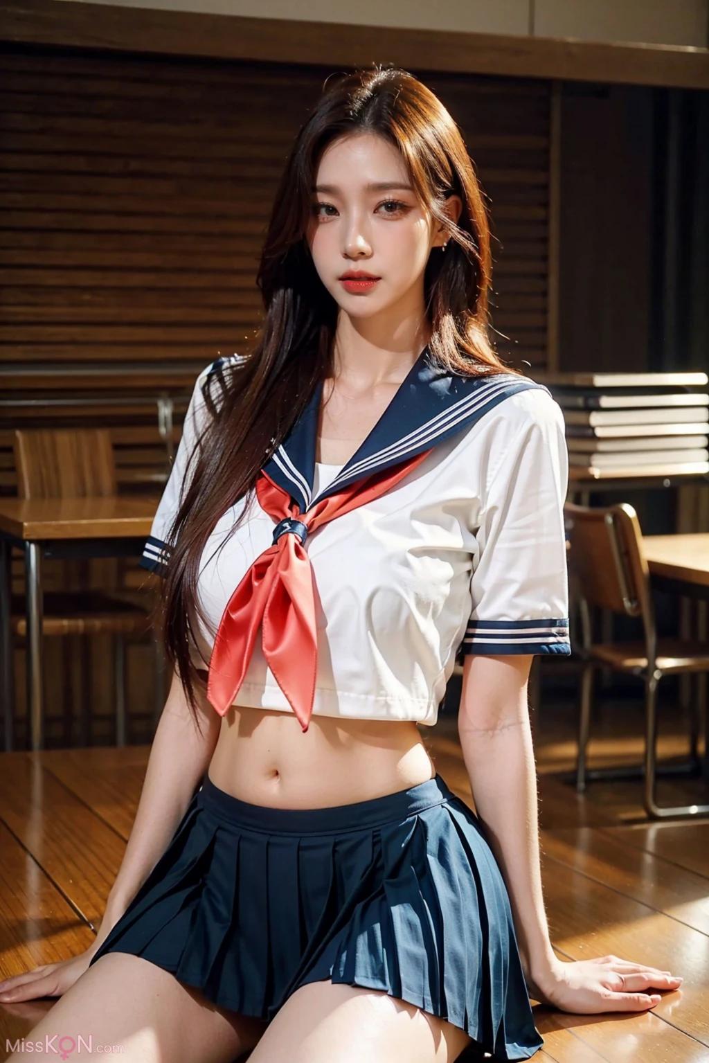 สร้างโดย AI] นิซือหัวเฟิง Vol.071 (194 ภาพ)