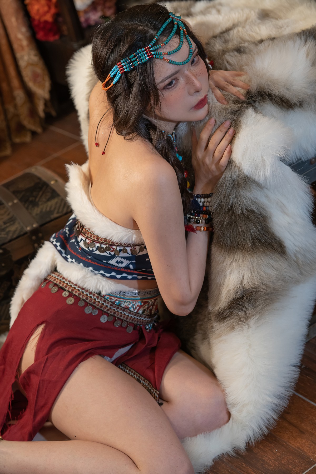 Cosplay Hạ Tiểu Thu Thu Thu, Cô Gái Có Nốt Tàn Nhang