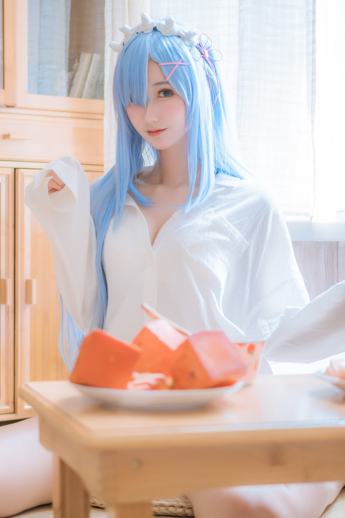 Cosplay 羽生三未圖集 蕾姆