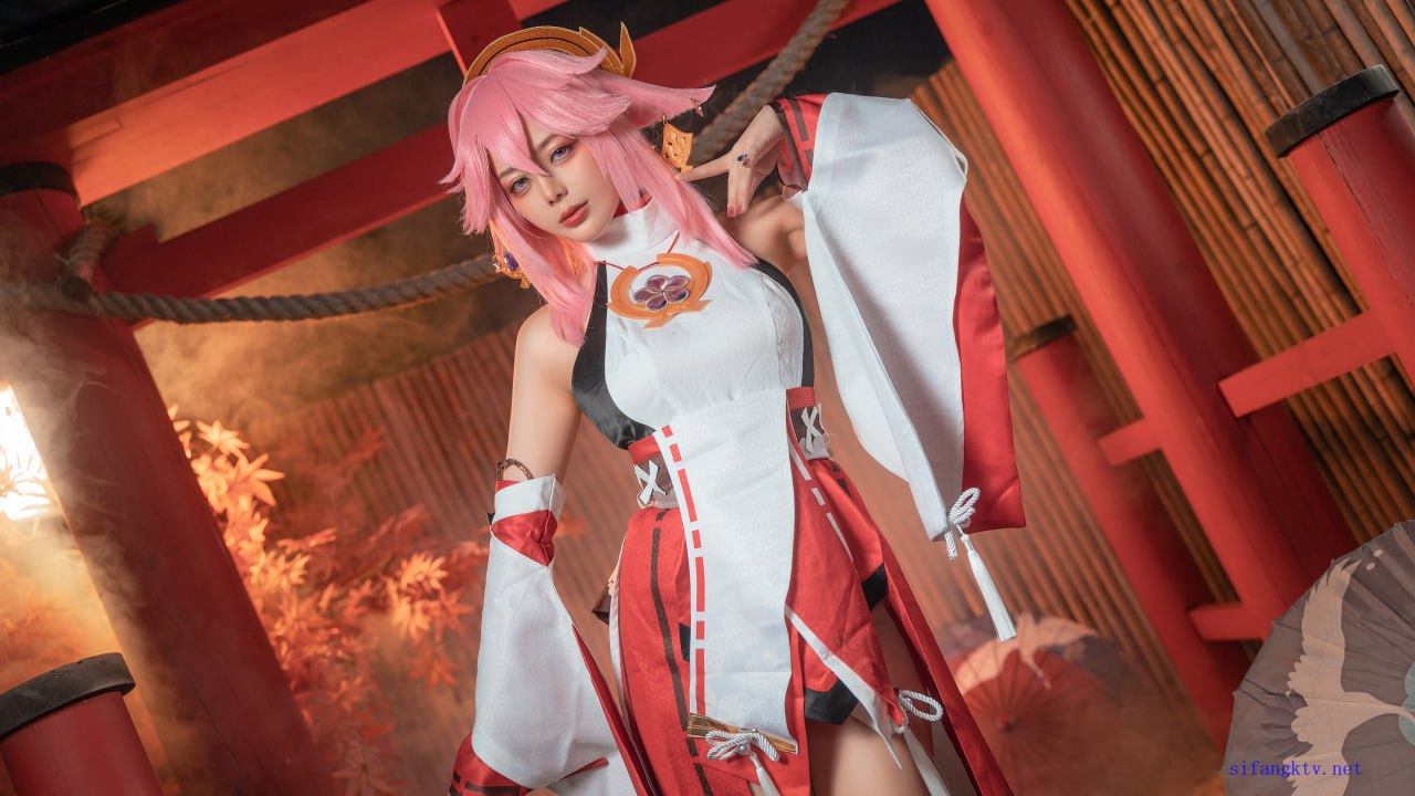 コスプレ 九言 - 原神 八重神子