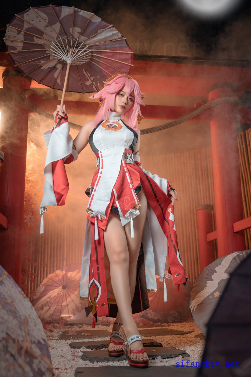 コスプレ 九言 - 原神 八重神子
