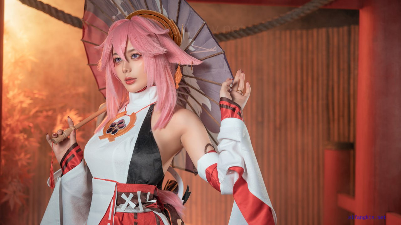 コスプレ 九言 - 原神 八重神子