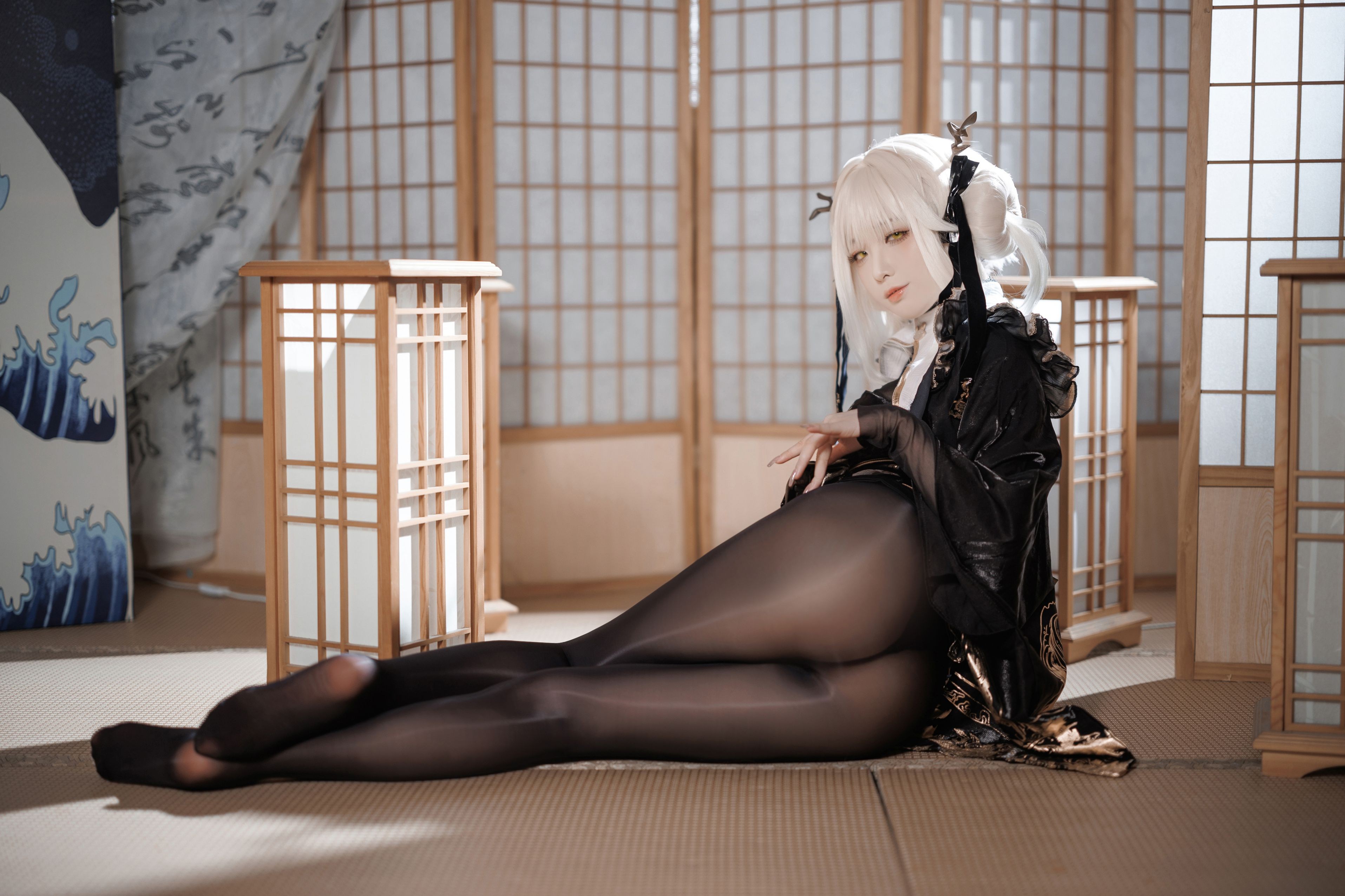 封疆疆v - NIKKE 白兔布兰儿 和服 40P