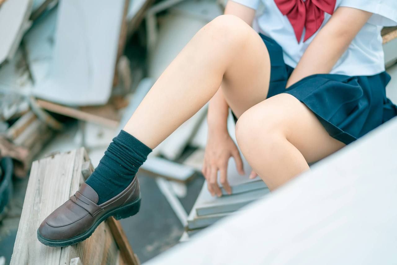 蠢沫沫 - 天台jk制服