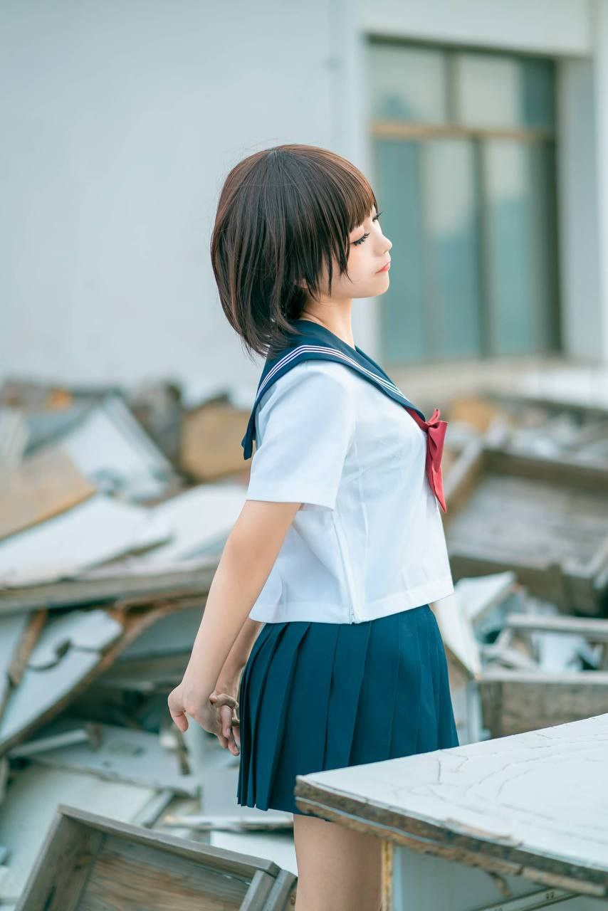 蠢沫沫 - 天台jk制服