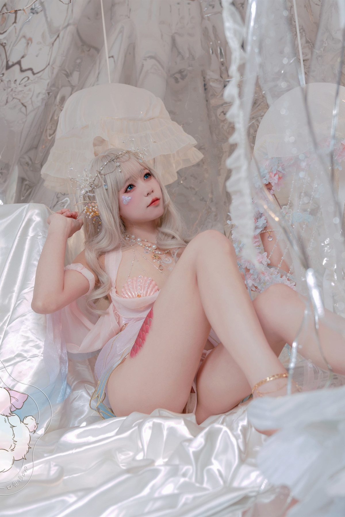 Cosplay Cắn một miếng Thỏ Nương Con Gái Của Biển Nàng Tiên Cá Mermaid