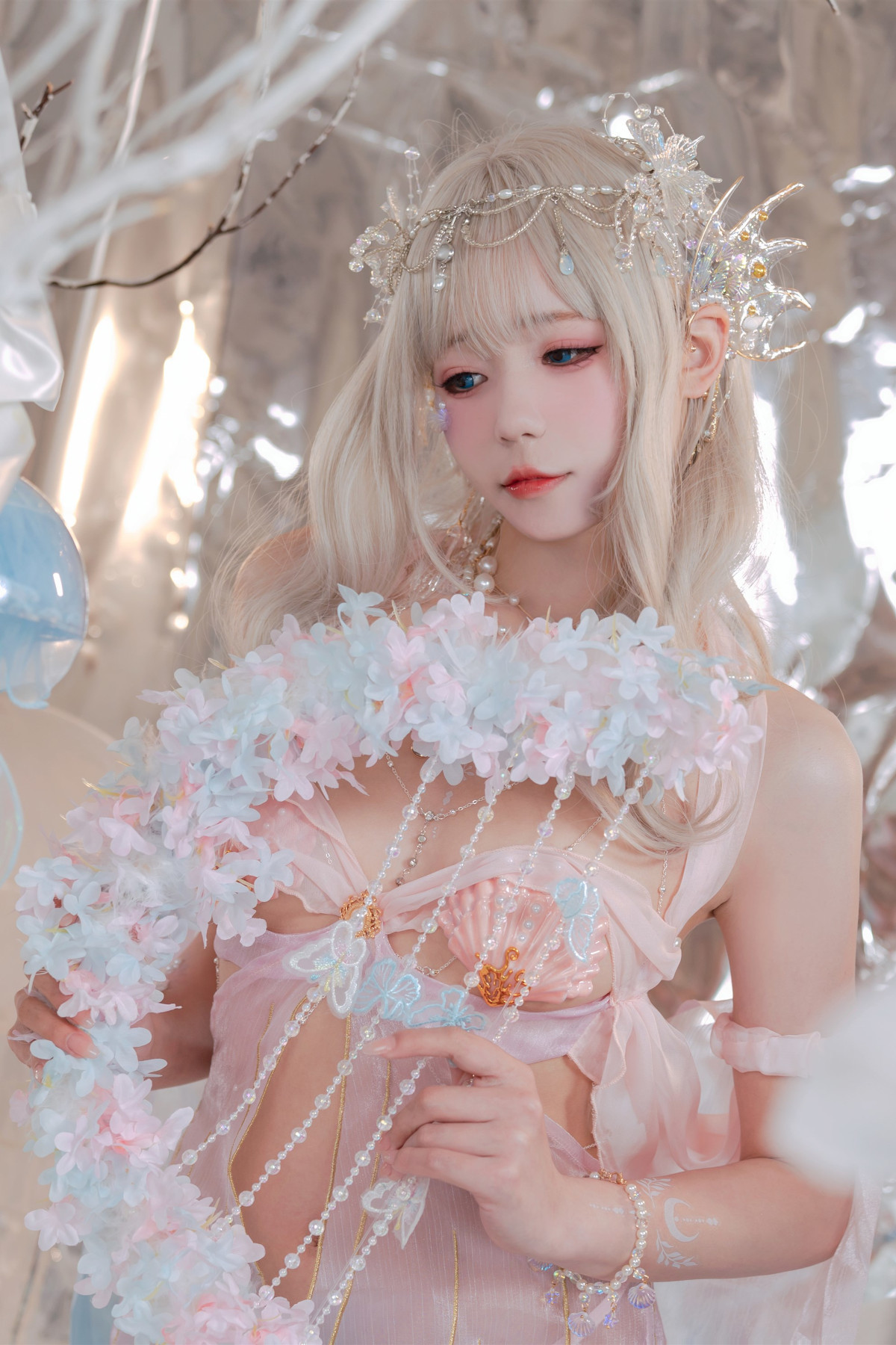 Cosplay Cắn một miếng Thỏ Nương Con Gái Của Biển Nàng Tiên Cá Mermaid