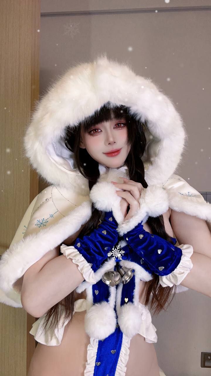 코스프레 구언 - 크리스마스 선물 셀카